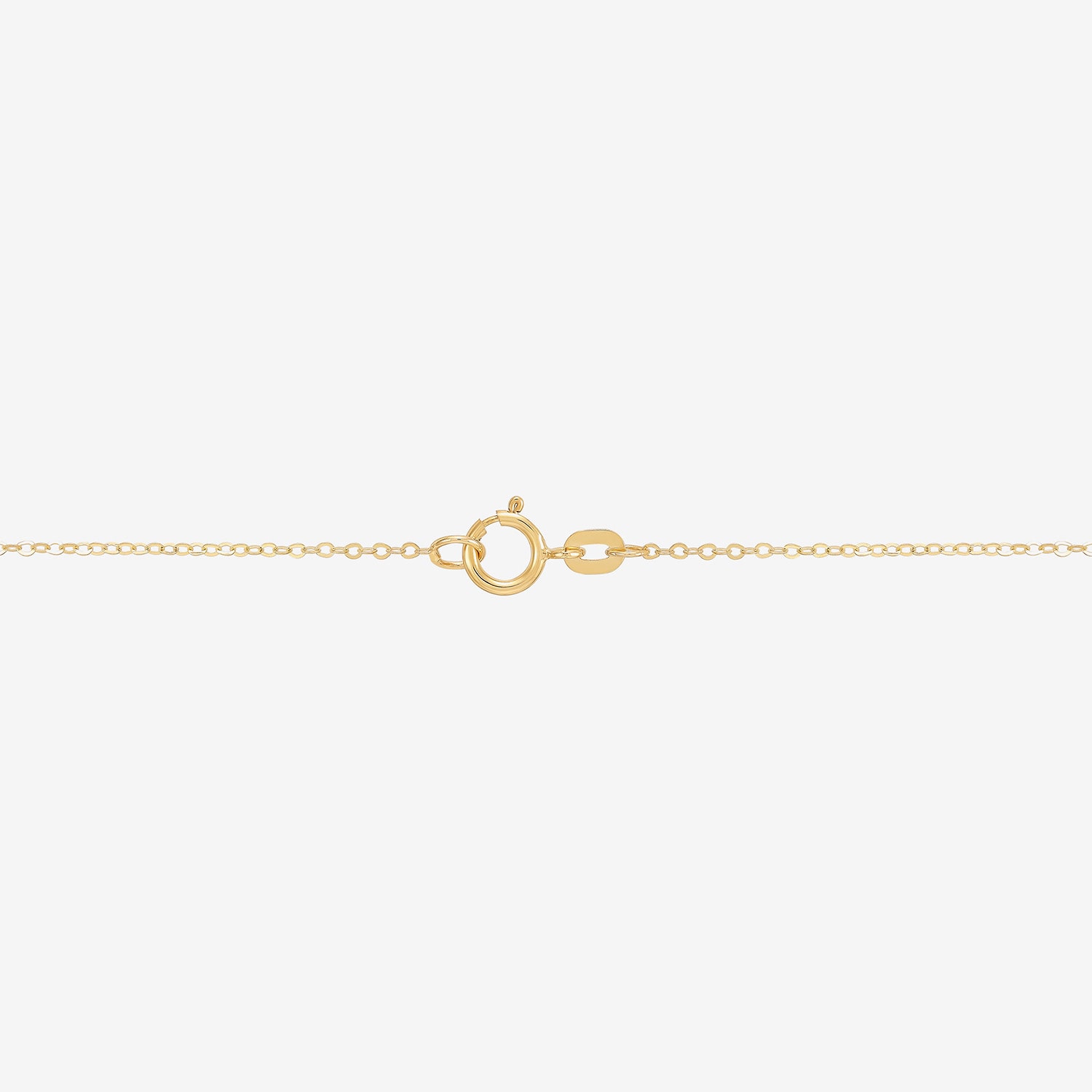 Made in Italy Cross Womens 10K Gold Cross 16 Inch Pendant Necklace