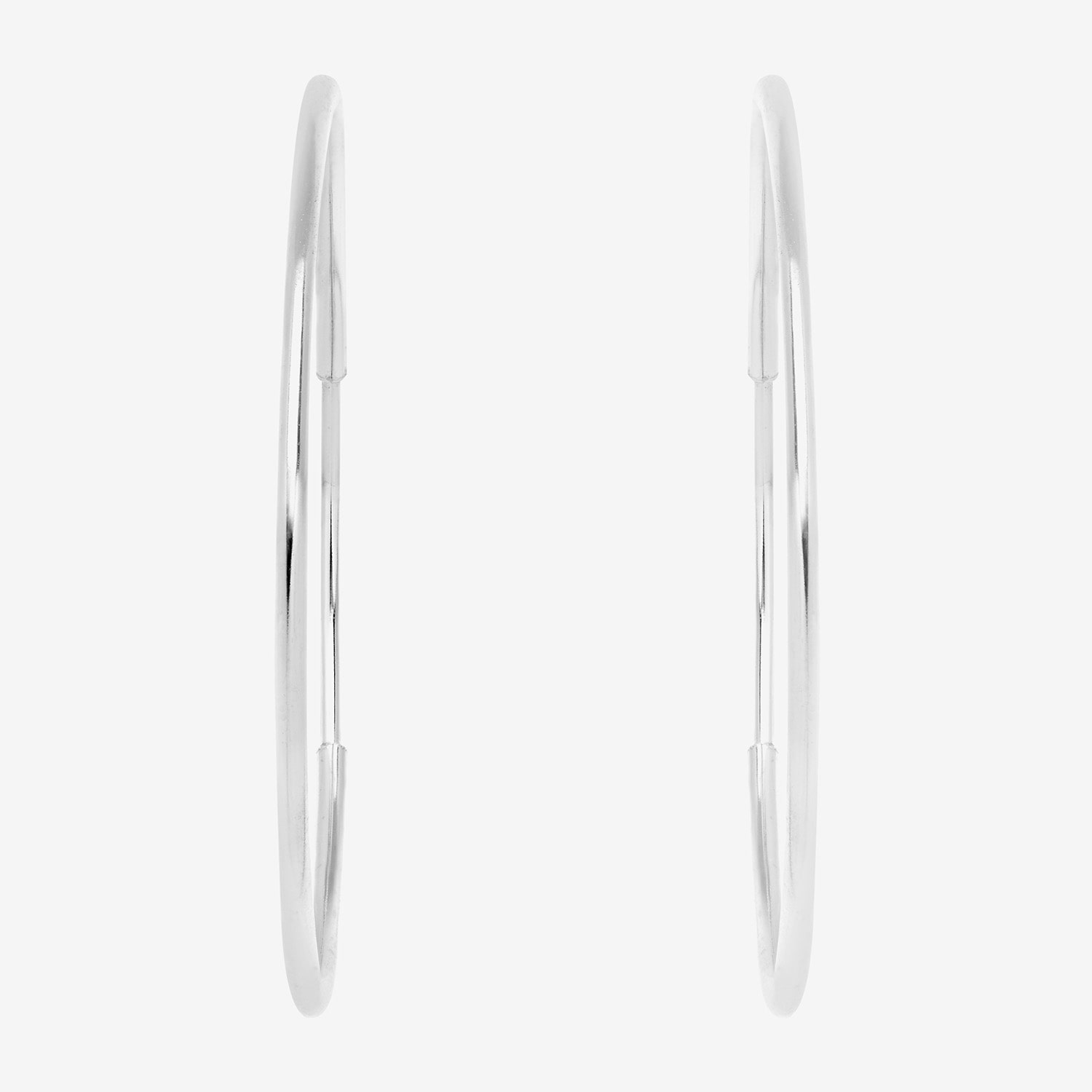 Womens 14K Gold 16mm Hoop Earrings