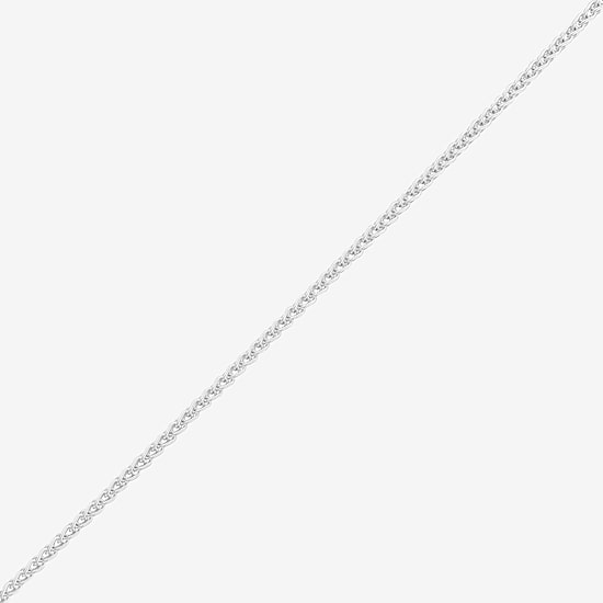 Limited Quantities! Womens Sterling Silver 18 Inch Spiga Chain Necklace