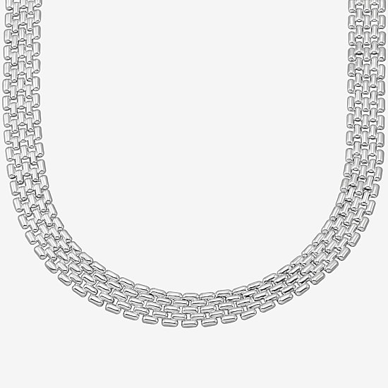 Limited Quantities! Womens Sterling Silver 18 Inch Fashion Chain Necklace