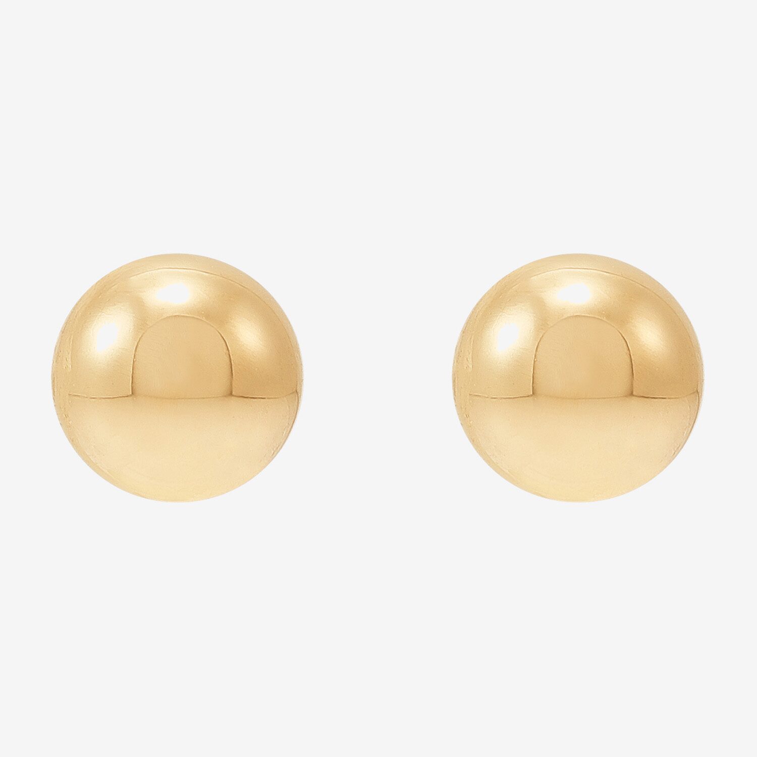 Limited Quantities! 14K Gold 4mm Ball Stud Earrings