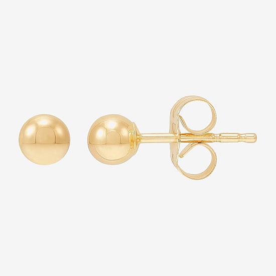 Limited Quantities! 14K Gold 4mm Ball Stud Earrings