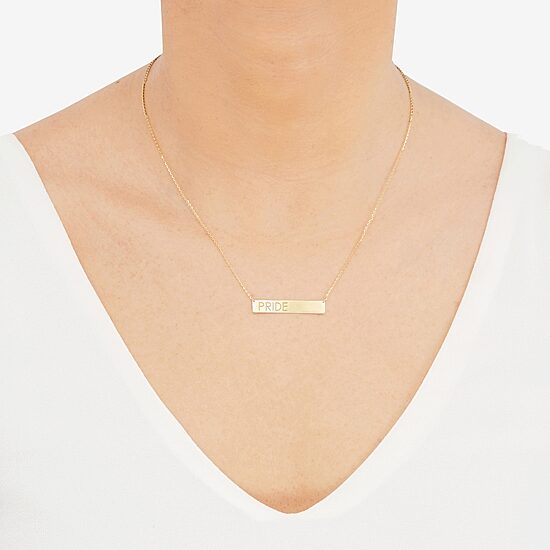 Limited Quantities! Womens 10K Gold 20 Inch Pendant Necklace