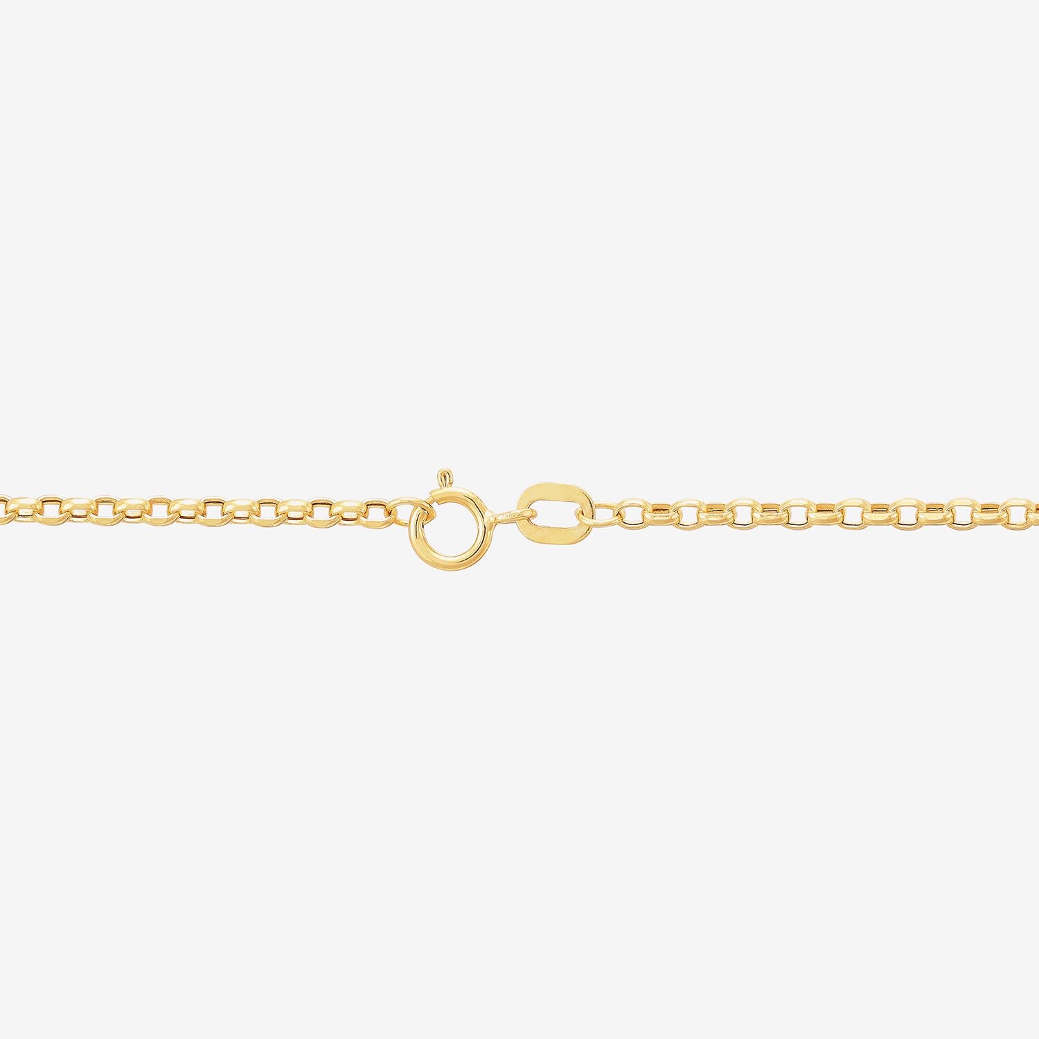 Limited Quantities! Womens 10K Gold 18 Inch Rolo Chain Necklace