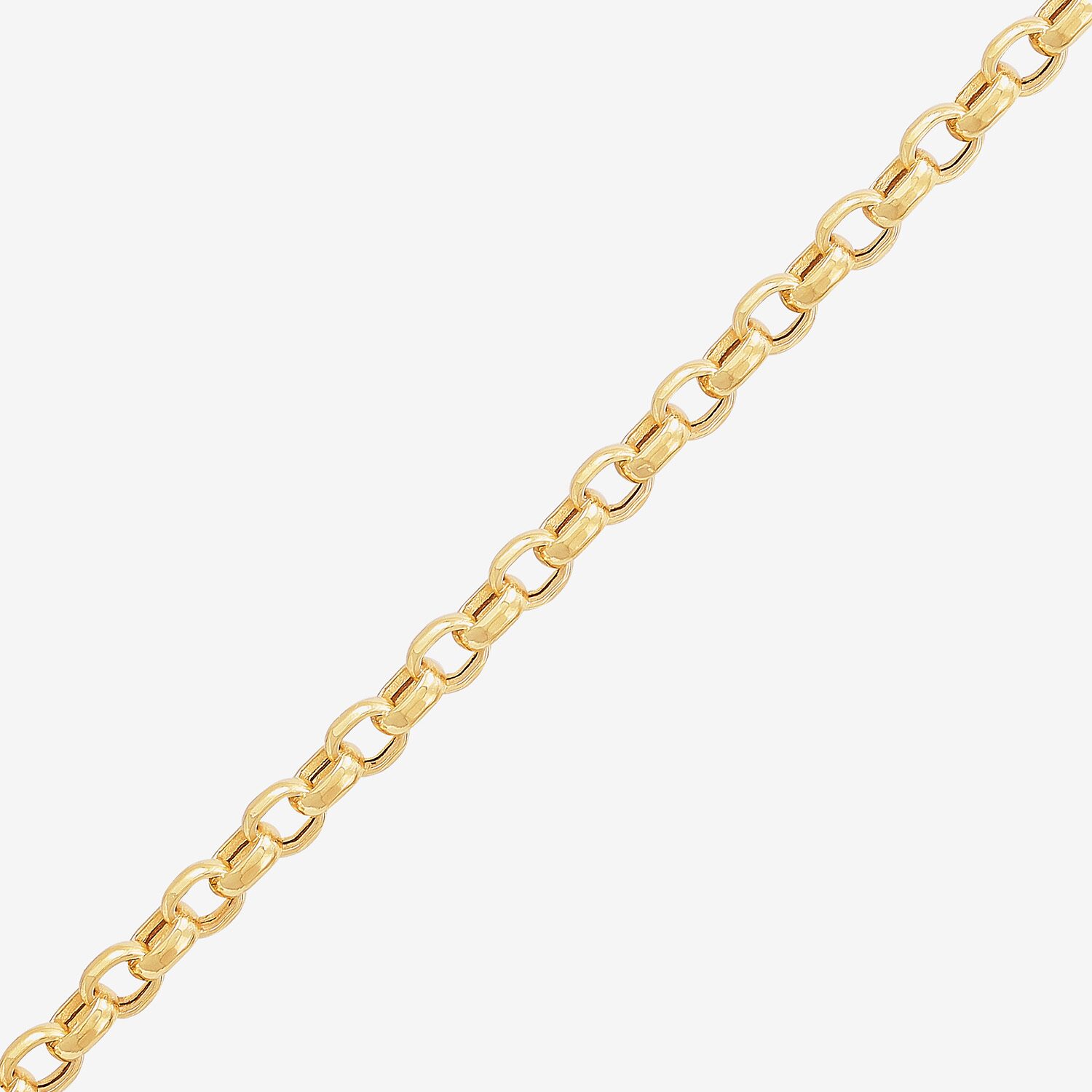 Limited Quantities! Womens 10K Gold 18 Inch Rolo Chain Necklace