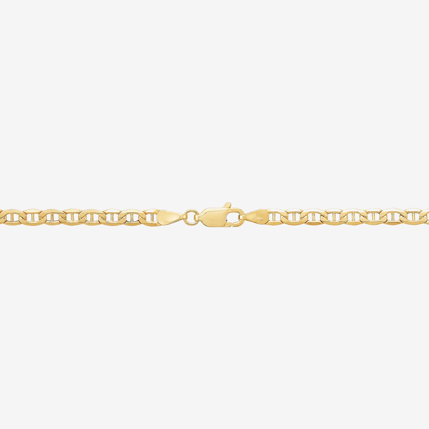 Limited Quantities! Womens 10K Gold 22 Inch Mariner Chain Necklace