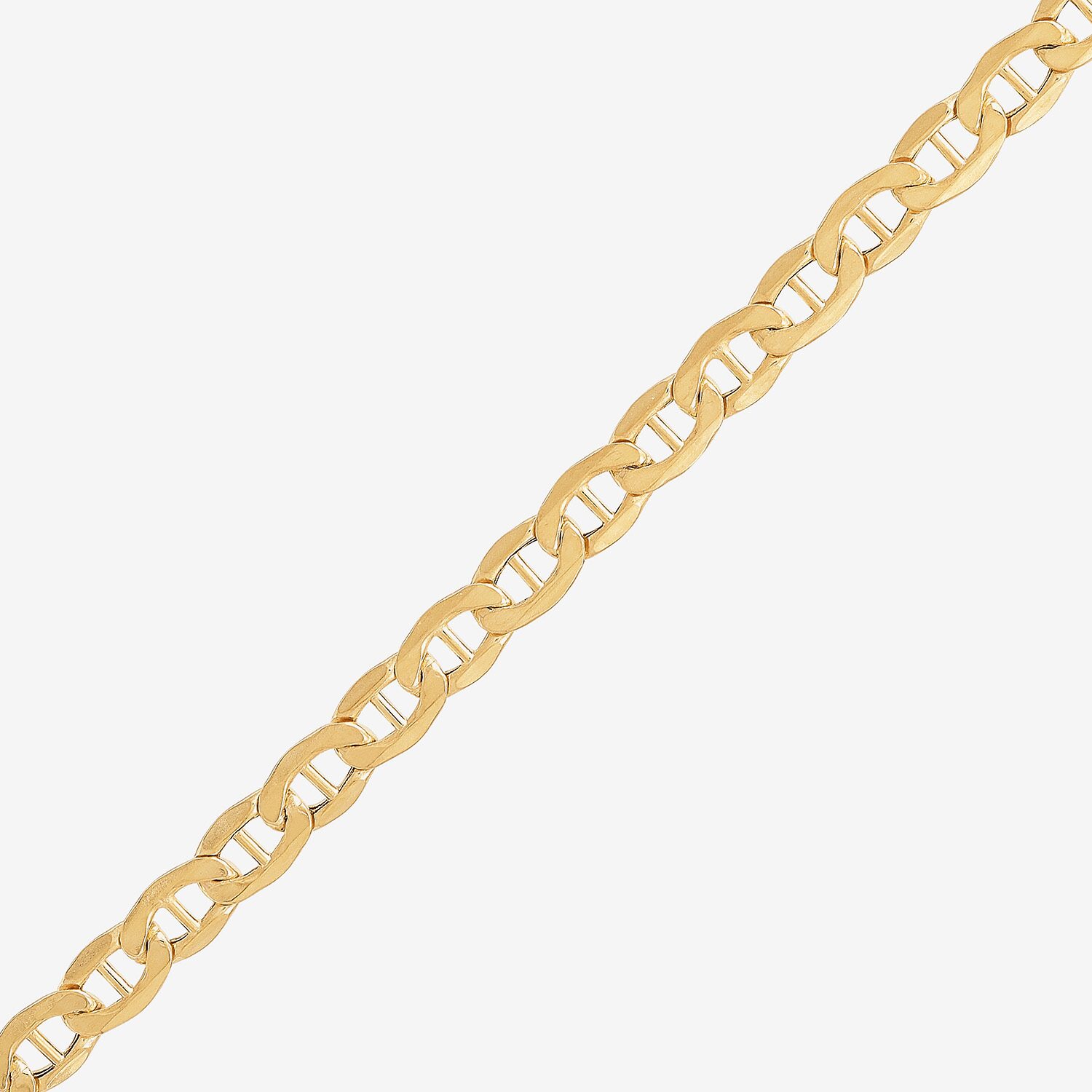 Limited Quantities! Womens 10K Gold 22 Inch Mariner Chain Necklace