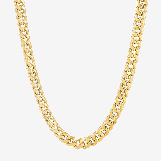 Limited Quantities! Mens 10K Gold 18 Inch Cuban Chain Necklace