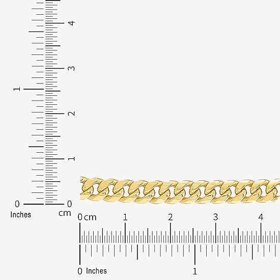 Limited Quantities! Mens 10K Gold 18 Inch Cuban Chain Necklace