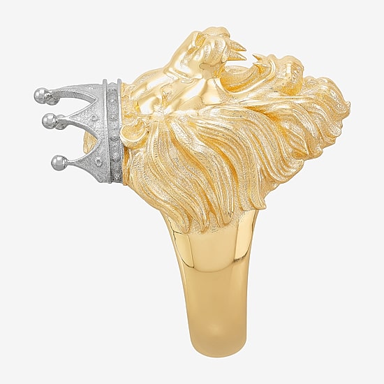 Limited Quantities! Mens 10K Gold Crown Fashion Ring