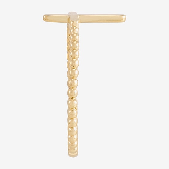 Limited Quantities! Womens 10K Gold Cross Cocktail Ring