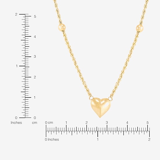 Limited Quantities! Womens 10K Gold 18 Inch Rope Chain Necklace