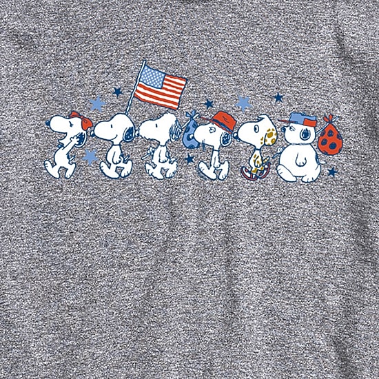 Novelty Mens Crew Neck Short Sleeve Regular Fit Peanuts Snoopy Big and Tall Graphic T-Shirt