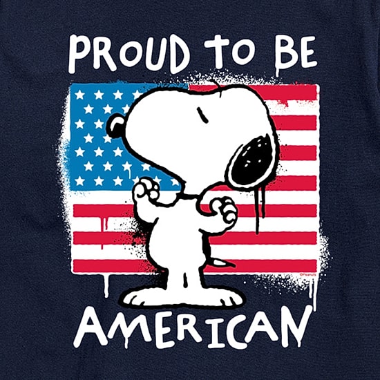 Novelty Mens Crew Neck Short Sleeve Regular Fit Peanuts Snoopy Big and Tall Graphic T-Shirt