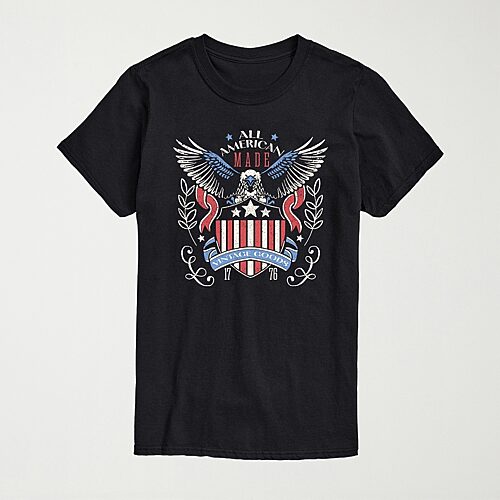 Novelty Mens Crew Neck Short Sleeve Regular Fit Big and Tall Graphic T-Shirt, 2x-large Tall, Black