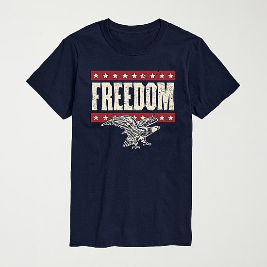 Novelty Mens Crew Neck Short Sleeve Regular Fit Big and Tall Graphic T-Shirt