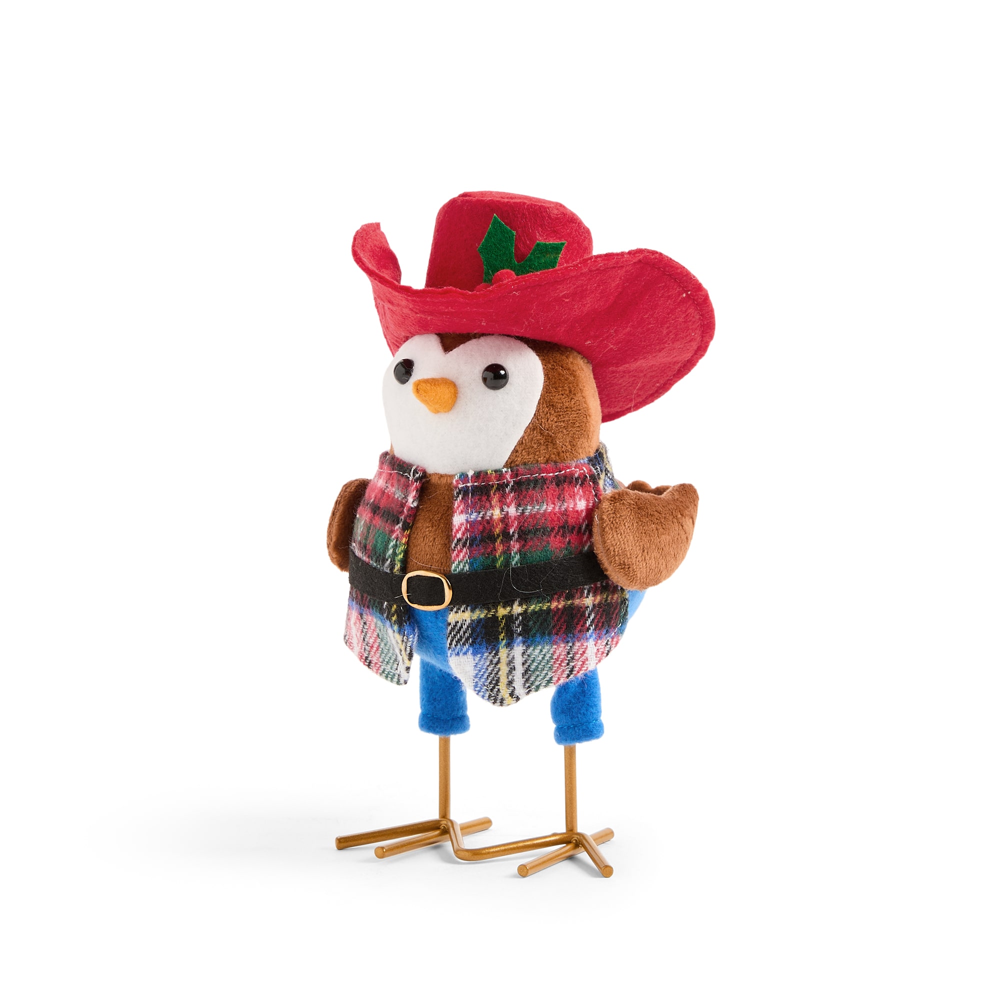 North Pole Trading Co. Western Birds 2a Christmas Tabletop Decor