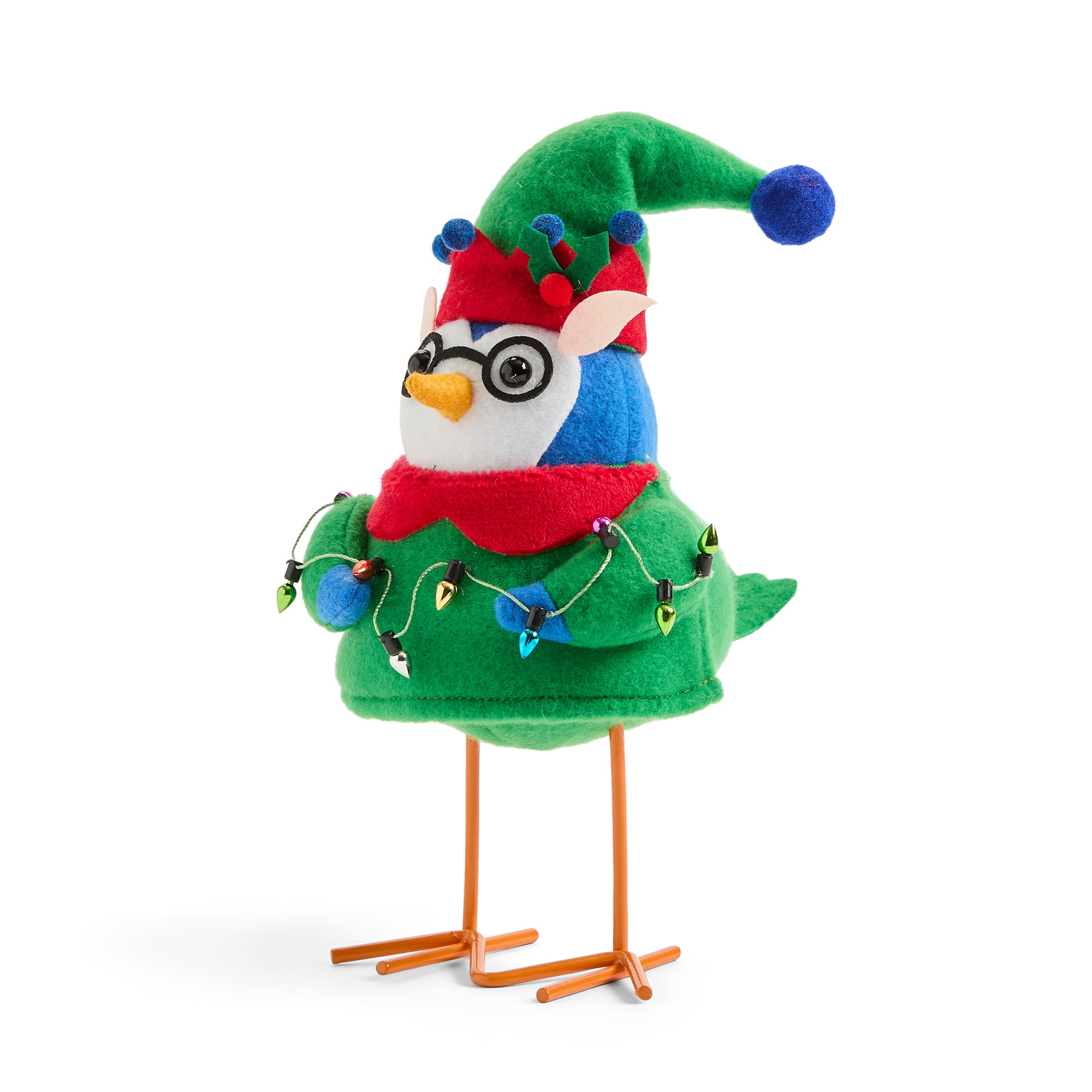 North Pole Trading Co. Holidaze Birds 4a Christmas Tabletop Decor