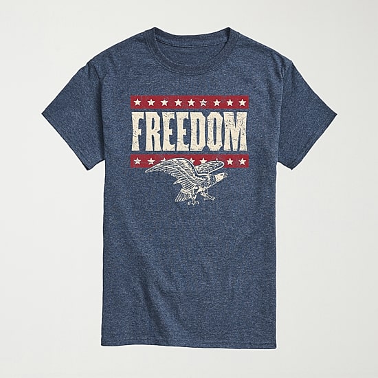 Novelty Mens Crew Neck Short Sleeve Regular Fit Graphic T-Shirt