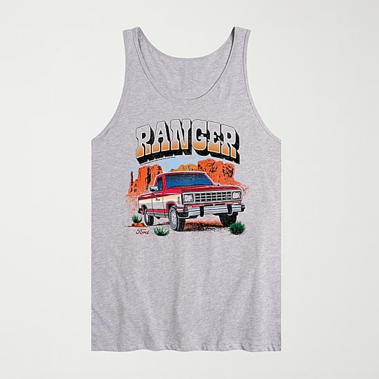 Novelty Mens Crew Neck Short Sleeve Tank Top