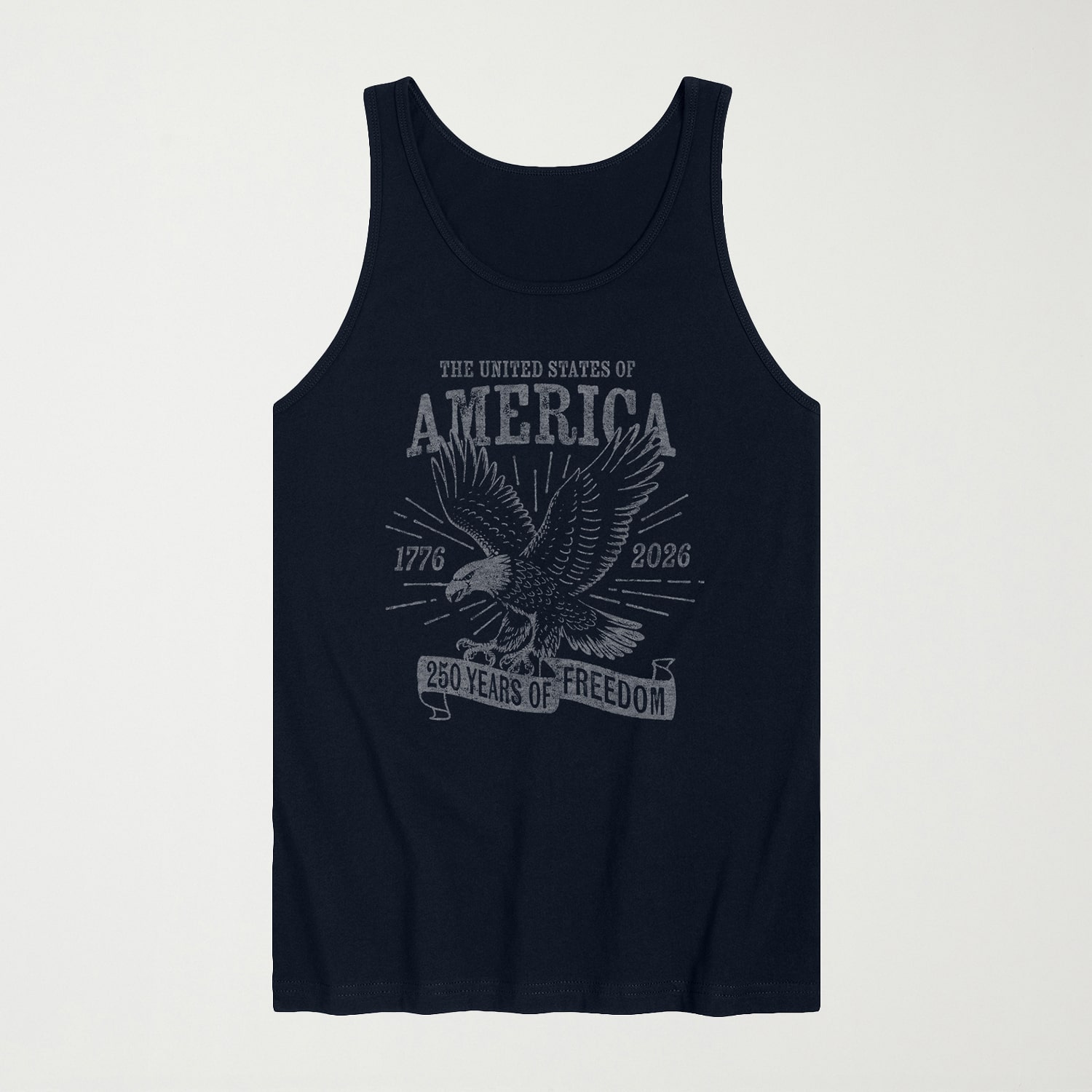 Novelty Mens Crew Neck Short Sleeve Tank Top