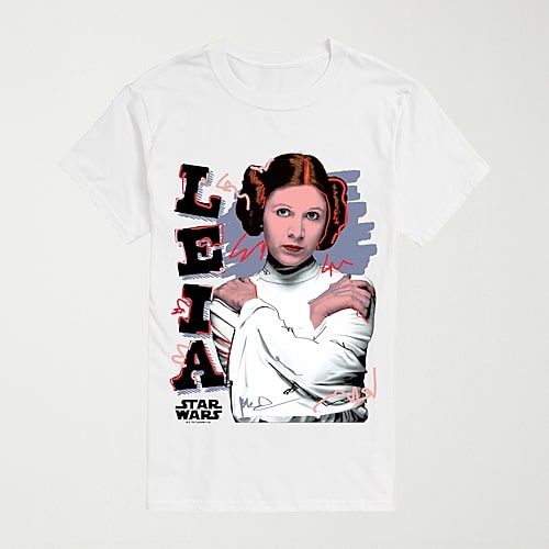Novelty Mens Crew Neck Short Sleeve Regular Fit Star Wars Graphic T-Shirt, Xx-large, White