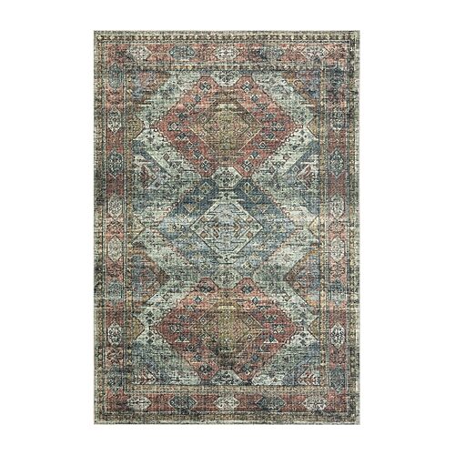SKYESKY-06APMI2676 2 ft. 6 in. x 7 ft. 6 in. Skye Area Rug - Apricot & Mist