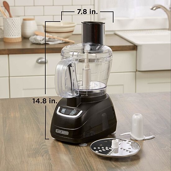 Black+Decker 8 Cups Bpa Free Food Processor
