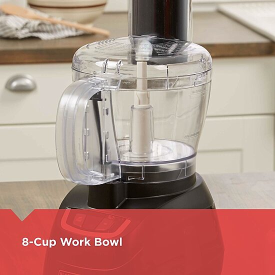 Black+Decker 8 Cups Bpa Free Food Processor