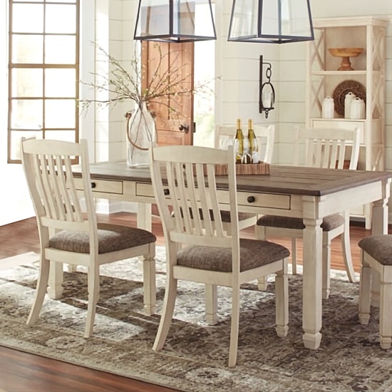 Signature Design by Ashley® Roanoke 5-Piece Rectangular Dining Set