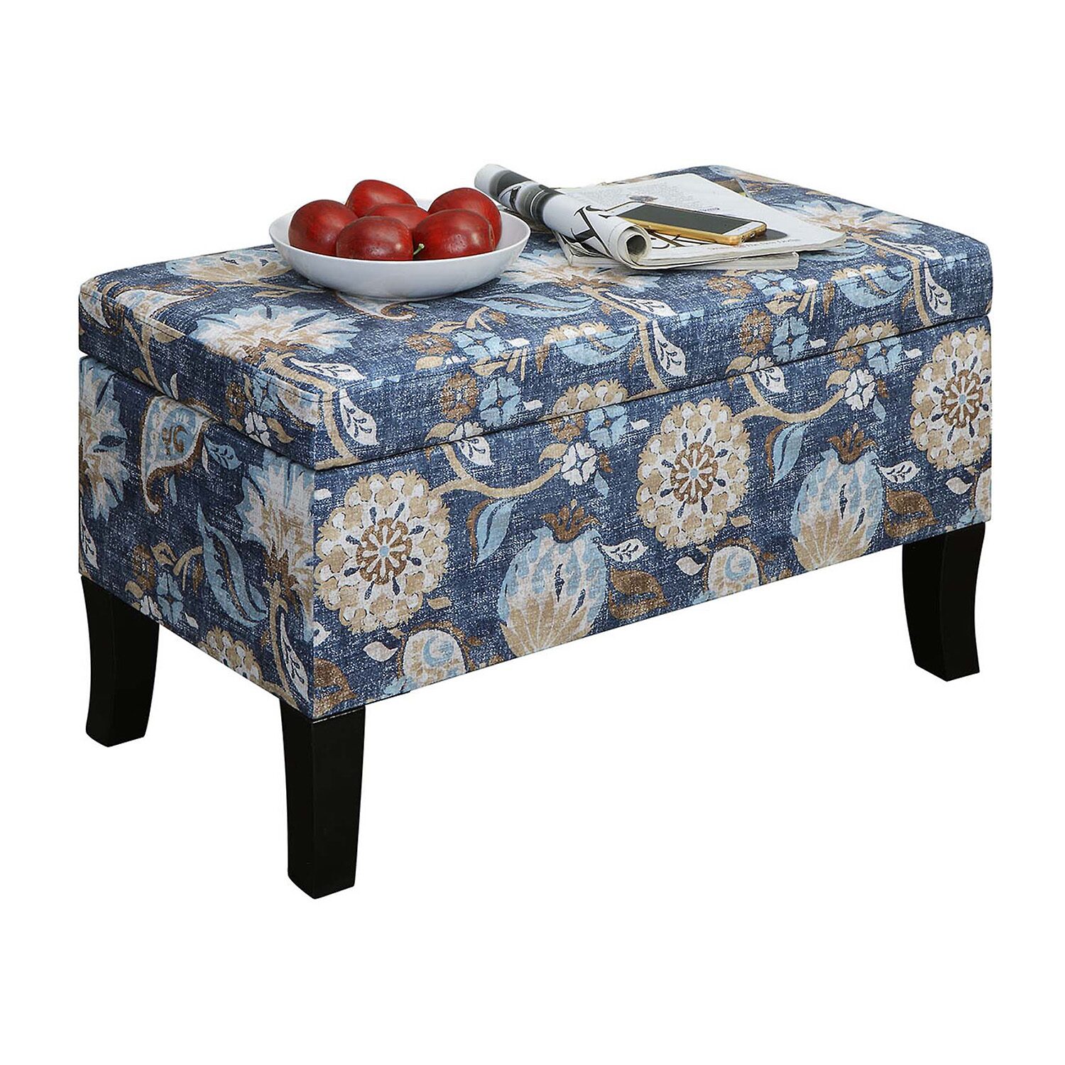 Convenience Concepts Designs4comfort Storage Lift-Top Ottoman
