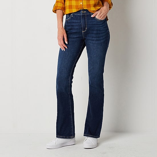 St. John's Bay Womens Tall Mid Rise Bootcut Jean