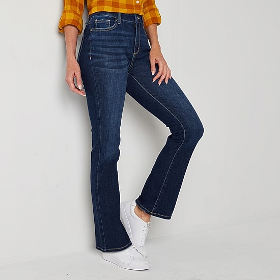 St. John's Bay Womens Tall Mid Rise Bootcut Jean