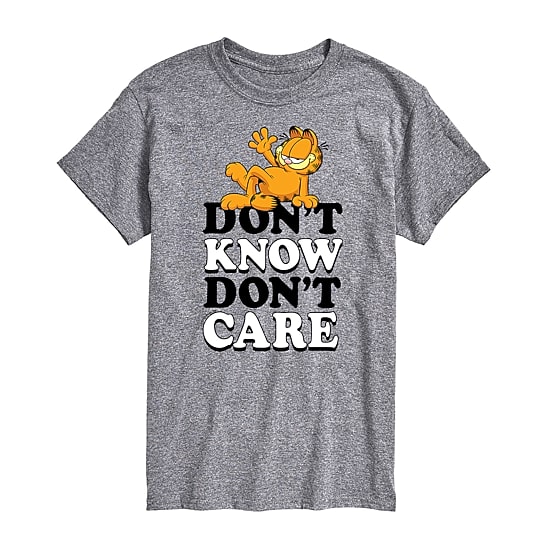 Mens Short Sleeve Garfield Graphic T-Shirt