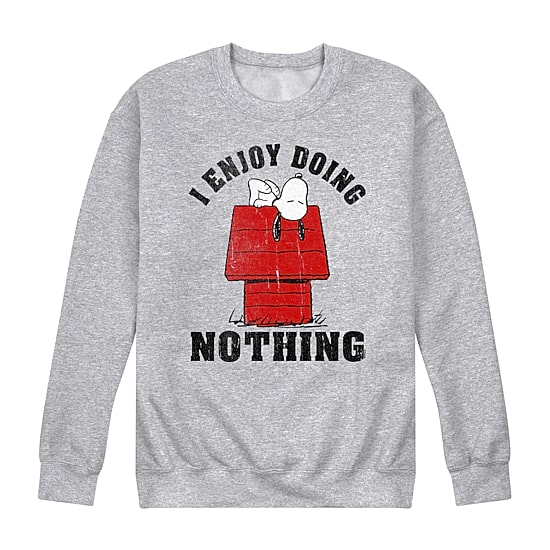Mens Long Sleeve Peanuts Sweatshirt