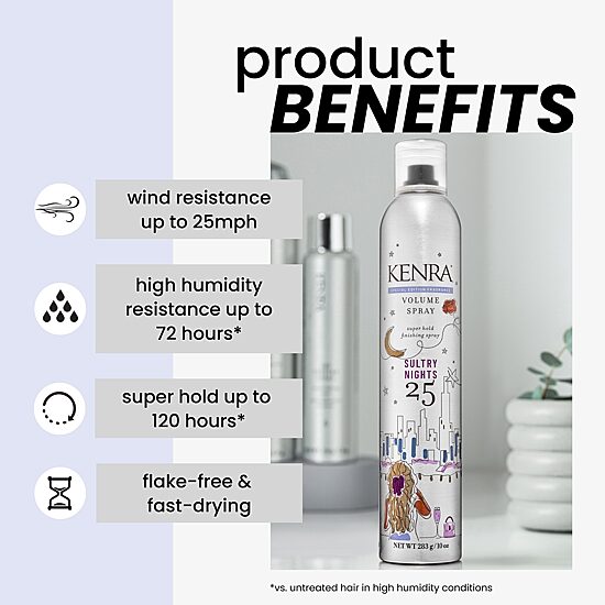 Kenra Volume Spray 25 Sultry Nights 50% Hair Spray 10 oz.