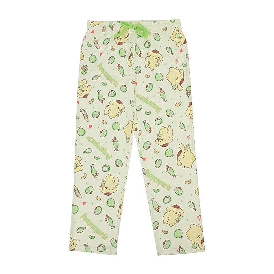 Womens Plush Hello Kitty Pajama Pants