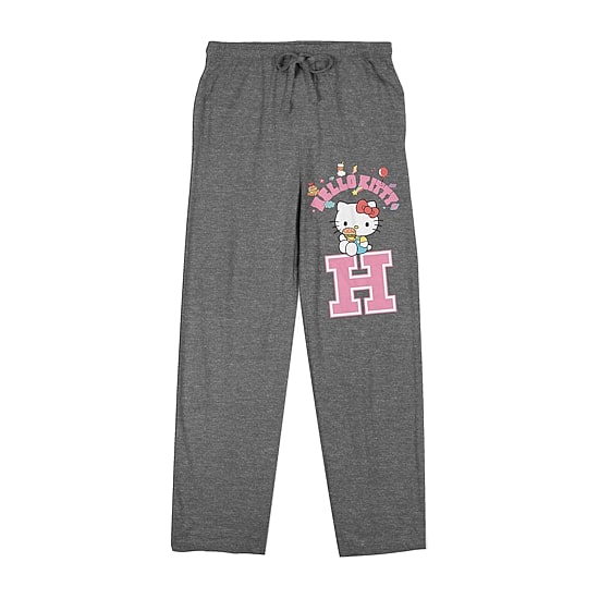 Womens Plush Hello Kitty 1 Pair Pajama Pants