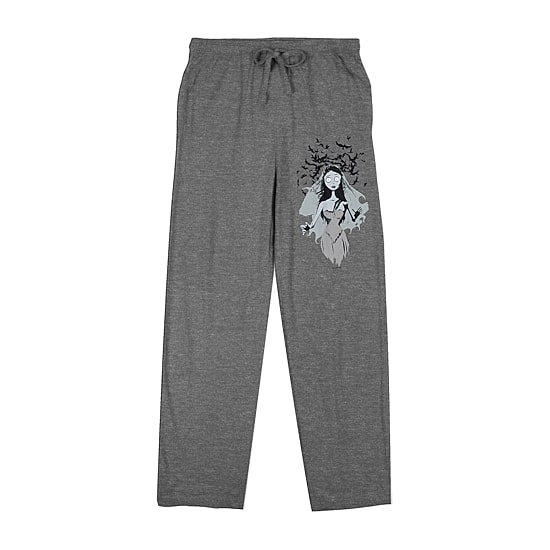 The Corpse Bride Emily Womens Plush Pajama Pants
