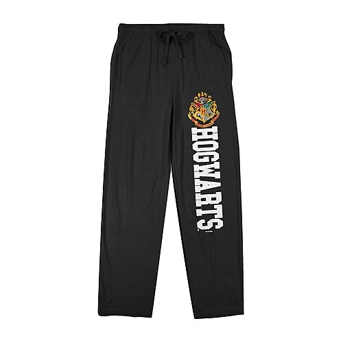Womens Plush Harry Potter Pajama Pants, 3x-large, Black