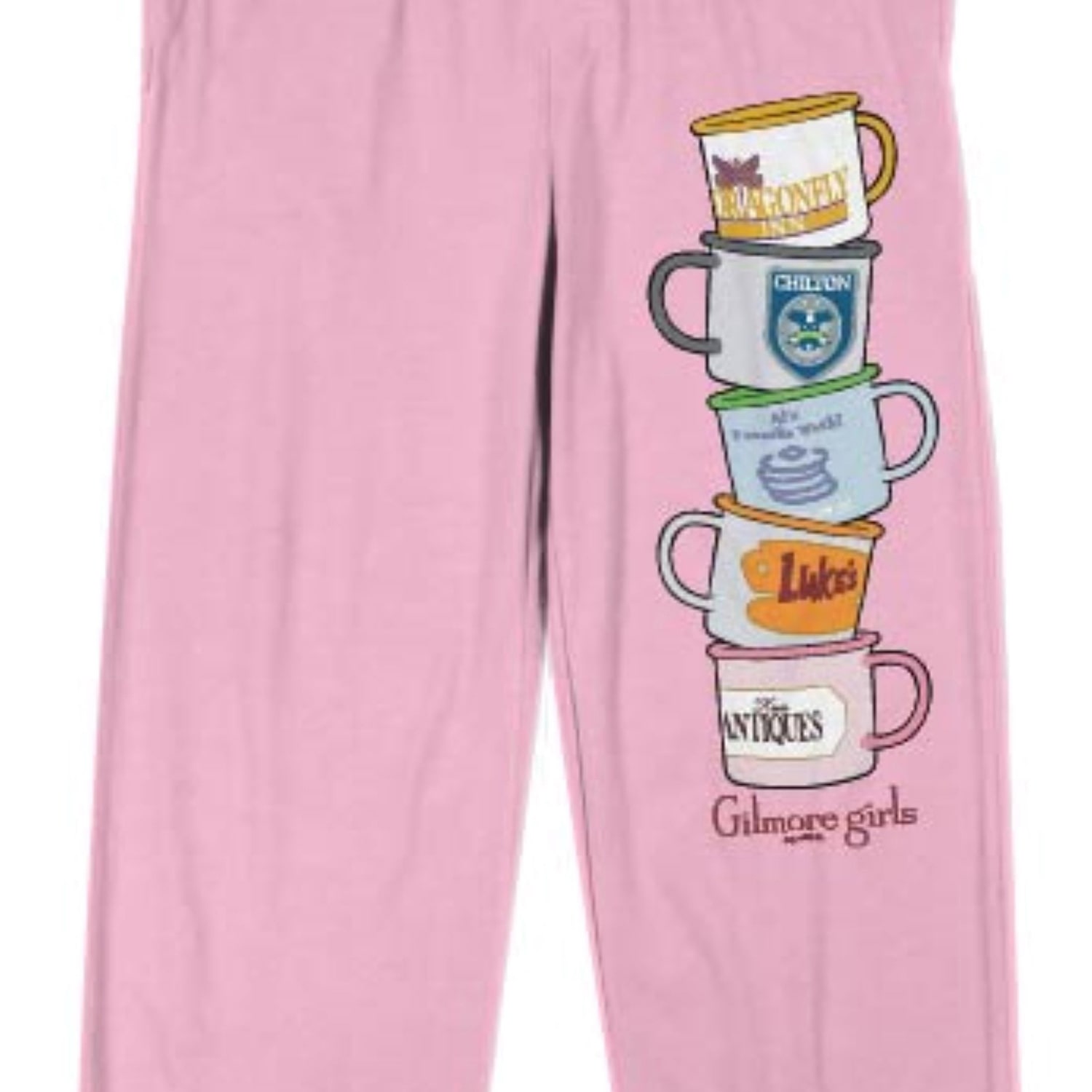 Gilmore Girls Coffee Womens Plush Pajama Pants