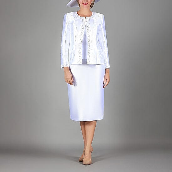 Giovanna Collection 3-pc. Skirt Suit