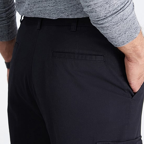 Haggar Stretch Comfort Cargo Mens Stretch Fabric Classic Fit Cargo Pant