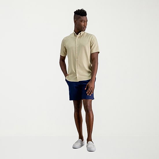 Haggar Cool 18 Pro Mens 7" Stretch Fabric Moisture Wicking Quick Dry Golf Short