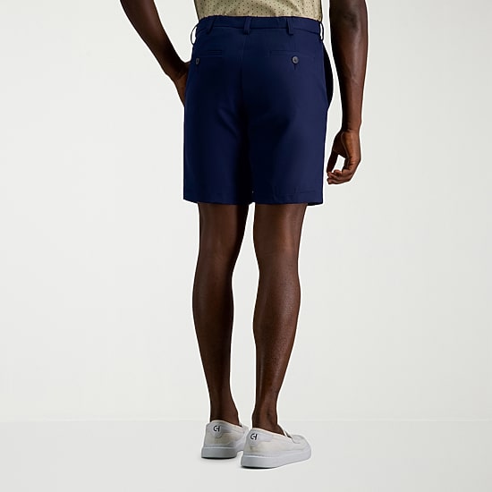 Haggar Cool 18 Pro Mens 7" Stretch Fabric Moisture Wicking Quick Dry Golf Short