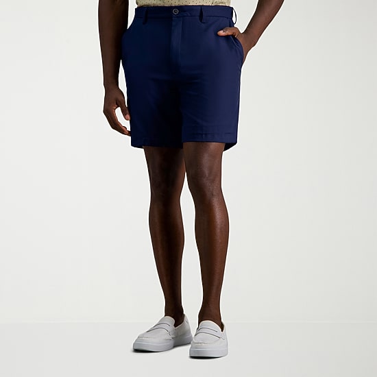 Haggar Cool 18 Pro Mens 7" Stretch Fabric Moisture Wicking Quick Dry Golf Short