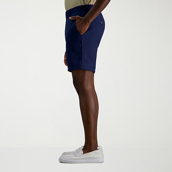 Haggar Cool 18 Pro Mens 7" Stretch Fabric Moisture Wicking Quick Dry Golf Short