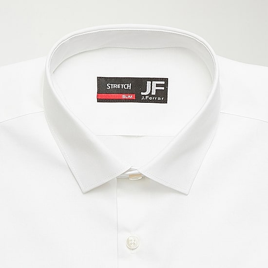 J. Ferrar Ultra Comfort Slim Mens Slim Fit Stretch Fabric Wrinkle Free Long Sleeve Dress Shirt