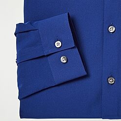 blue dress shirt amazon Amazon.com: King Formal Wear Elegant Men's Button Down Navy Dress Shirt  (Medium-15/15.5 Neck; 32/33 Sleeves) : Clothing, Shoes & Jewelry