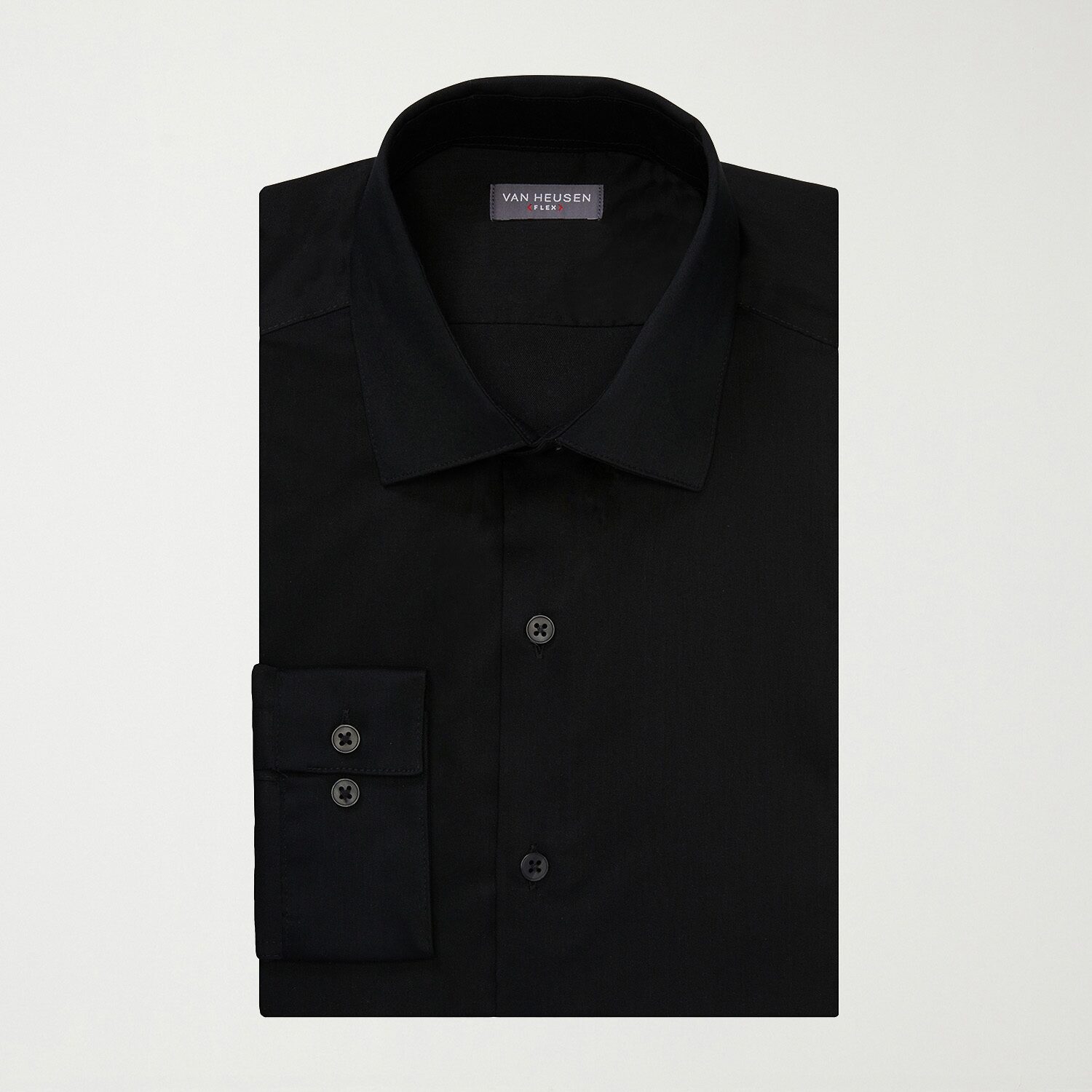 Van Heusen Ultra Flex Mens Slim Fit Wrinkle Free Long Sleeve Dress Shirt